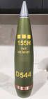 M107 155mm Howitzer Shell Full Size - 3d Printed Replica  3d Modeled Text 