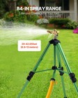 Tripod Sprinkler 2 Packs Heavy Duty Lawn Sprinklers With 3 4 nh Connector