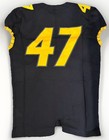 Men s Nike Black Missouri Mizzou Tigers Game Worn Used Football Jersey Sz 44  47