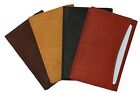 Genuine Leather 18 Credit Card Wallet Id Holder Mens Front Pocket