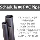 Ventral Pvc Pipe Schedule 80 Grey 2 Inch  2 0  Grey pvc