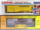  10  O Gauge Lionel Train Cars In Original Boxes  lot 5664 