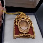 Vintage Faberge Enamel Picture Frame In Box  With Paperwork   Never Displayed 