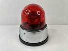 Vintage Beacon Ray Federal Sign   Signal Junior Model 15a Dome Light Red Usa Htf