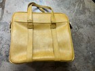 Vtg Samsonite Yellow Silhouette Travel Tote Bag Carry On Luggage Case Overnight