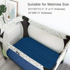 Pack   Play Sheets Fitted Quilted Waterproof Protector 2 Pack Playard Mattress