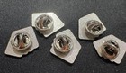 Vintage Four Of A Kind Aces Playing Cards Hat Lapel Pin Button Lot Of 5