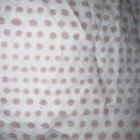 Pottery Barn Kids Crib Toddler Fitted Sheet Pink Polka Dot Organic Cotton Euc
