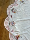 Vintage Beautiful Fructuoso Christmas Tree Skirt 12 Days Of Christmas 55    White