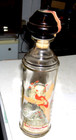 Vintage Old Fitzgerald Prime  Bourbon Whisky Wildlife Glass Decanter Pheasant