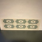 Lynchburg   Durham Railroad Interest Bond 1890-1893 Uncut Sheet Of 6