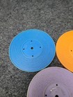 Vintage Fisher-price Music Box Plastic Record Discs Lot Nursery Rhyme Songs 5