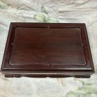Chinese Antiques  Yellow Rosewood  Red Sandalwood  Wooden Essay Box  Inkstone Bo