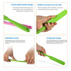 1pc Silicone Cake Spatula Cream Scraper  Heat-resistant Baking Tool - New