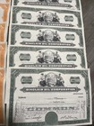  lot Of 18  Sinclair Oil Corporation Stock Certificate Gas Refining