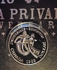 1983 Canada Silver Dollar Proof Royal Canadian Mint Universiade Edmonton Coin Bu