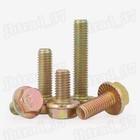 M8 M10 M12 Hex Serrated Flange Head Cap Screws Bolt 10 9 Grade Color Zinc Screws