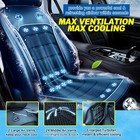 Car Seat Fresh Summer Cooling Chair Cover Cushion Air Fan Ventilation 12v 24v