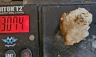 Native Gold In White Crystalline Quartz Display Specimen 30g 1   x1   1    Usa Ga 
