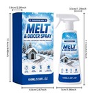 100ml Outdoor De-icing   Snow Melting Spray ice Melt   Deicer Spray  Pet-safe
