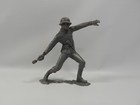 Louis Marx 1963 Japanese   German 6  Plastic Soldiers Lot Of 2 Vintage Toys
