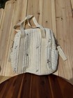Diaper Baby Bag Tote Maternity Bag Travel Diaper Medium Olive Branch Ivory