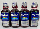 4 Pack Nyquil Severe Cold  Flu  And Congestion Medicine  4x12 Fl Oz