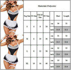 Sexy Womens French Maid Dress Lingerie Uniform Cosplay Outfit Set Fancy Costume