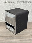 Vintage Tidynap Black And Chrome Retro Diner Napkin Holder Dispenser