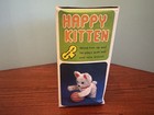 Jamina Happy Kitten Wind-up Walking Toy W  Ball  Original Box  Made In Korea
