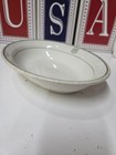 Vintage Forest Service Oval Sterling Medium Size China Bowl 9-5 8 X 7-1 2