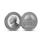 2025 1 Troy Oz Pope Leo Xiv Commemorative  999 Fine Silver Round