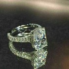 5ct Lab Created Diamond Solitaire Women Engagement Ring 14k White Gold Finish