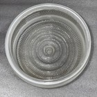 Vintage 6 1 4   x3 3 8    Glass Lamp Shade Globe  Banquet Light 5 7 8    Mount Rim