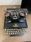 Vintage Hammond Multiplex Typewriter W Carrying Case Folding Portable Box 30151