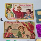 Vintage Sewing Needle Books   Assorted Needles 1950s 60s Sewing Susan Happy Home