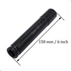 Deep Impact Socket 1 2  Drive 19mm 6-point Heat-treated Cr-v Steel - Extra Long