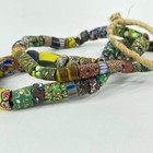 Millefiori Venetian Mixed Trade Beads 36inch
