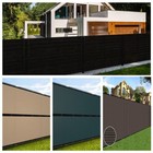 3  4  5  6  8 x50  Privacy Fence Screen Windscreen Mesh Fabric Shade Cover Tarp
