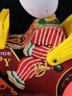 Rare Vintage 1965 Fisher-price Jalopy Clown In Car Pull Toy Antique Makes Sounds