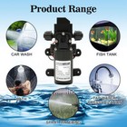 130psi For Rv Boat Marine  12v Dc Demand Fresh Water Diaphragm Self Priming Pump
