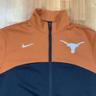 Nike Elite University Of Texas Longhorns Mens Large Full Zip Jacket Team Issue