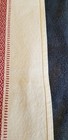 Vintage Kitchen Red White Table Runner 49x16 5 Farmhouse
