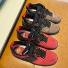 Nike Ishod Sb Wair Varsity Red And Light Olive Pairs Of Shoes