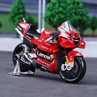 Maisto 1 18 2021 Ducati Team  43  63 Alloy Racing Motorcycle Model Diecast Metal
