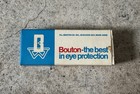 Vintage Bouton Safety Glasses Gray Industrial Nerd Glasses Side Shield Retro Eye