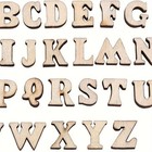Wooden Letters Numbers 100pcs Mixed Wood For Diy Craft Wedding Party Home Letter
