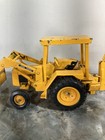 Vintage Ertl 1 16 Scale John Deere Construction Yellow Backhoe Loader