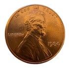 1984 Lincoln Memorial With 3 Die Cracks