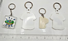 New Lot Of 4 Antique Vintage Et Keychains